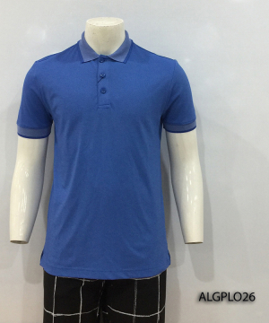 ÁO POLO CỘC TAY PLO26 MÀU BLU