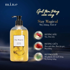 GEL TẮM TRẮNG NHŨ VÀNG HƯƠNG NƯỚC HOA - STAY MAGICAL