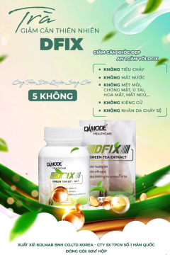 TRÀ GIẢM CÂN THIÊN NHIÊN DFIX