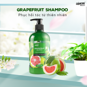 Dầu Gội Tinh Chất Bưởi - PINK GRAPEFRUIT SHAMPOO (chống rụng, nuôi dưỡng da đầu, kích thích mọc tóc)