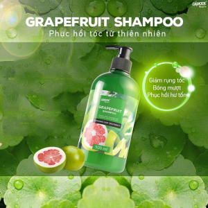 Dầu Gội Tinh Chất Bưởi - PINK GRAPEFRUIT SHAMPOO (chống rụng, nuôi dưỡng da đầu, kích thích mọc tóc)