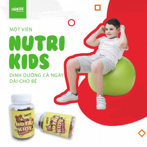 NUTRI KIDS - Vitamin, Khoáng Chất, Tăng Sức Đề Kháng Cho Trẻ Em