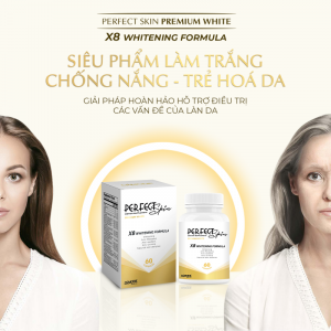 Siêu Phẩm Làm Trắng,  Chống Nắng, Trẻ Hoá Da - Perfect Skin Premium White