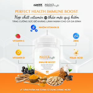 IMMUNE BOOST - Siêu Phẩm Tăng Sức Đề Kháng Toàn Diện