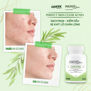 Clear Acnes - Viên Uống Hỗ Trợ Điều Trị, Ngăn Ngừa Mụn