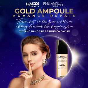 GOLD AMPOUL - TINH CHẤT CÔ ĐẶC PHỤC HỒI  & CHỐNG LÃO HOÁ DA CHUYÊN SÂU