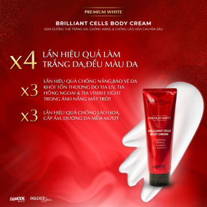 Kem Dưỡng Thể Trắng Da, Chống Nắng, Chống Lão Hoá - Brilliant Cell Body Cream