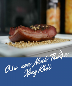 Thịt cừu non xông khói - Đặc sản Ninh Thuận